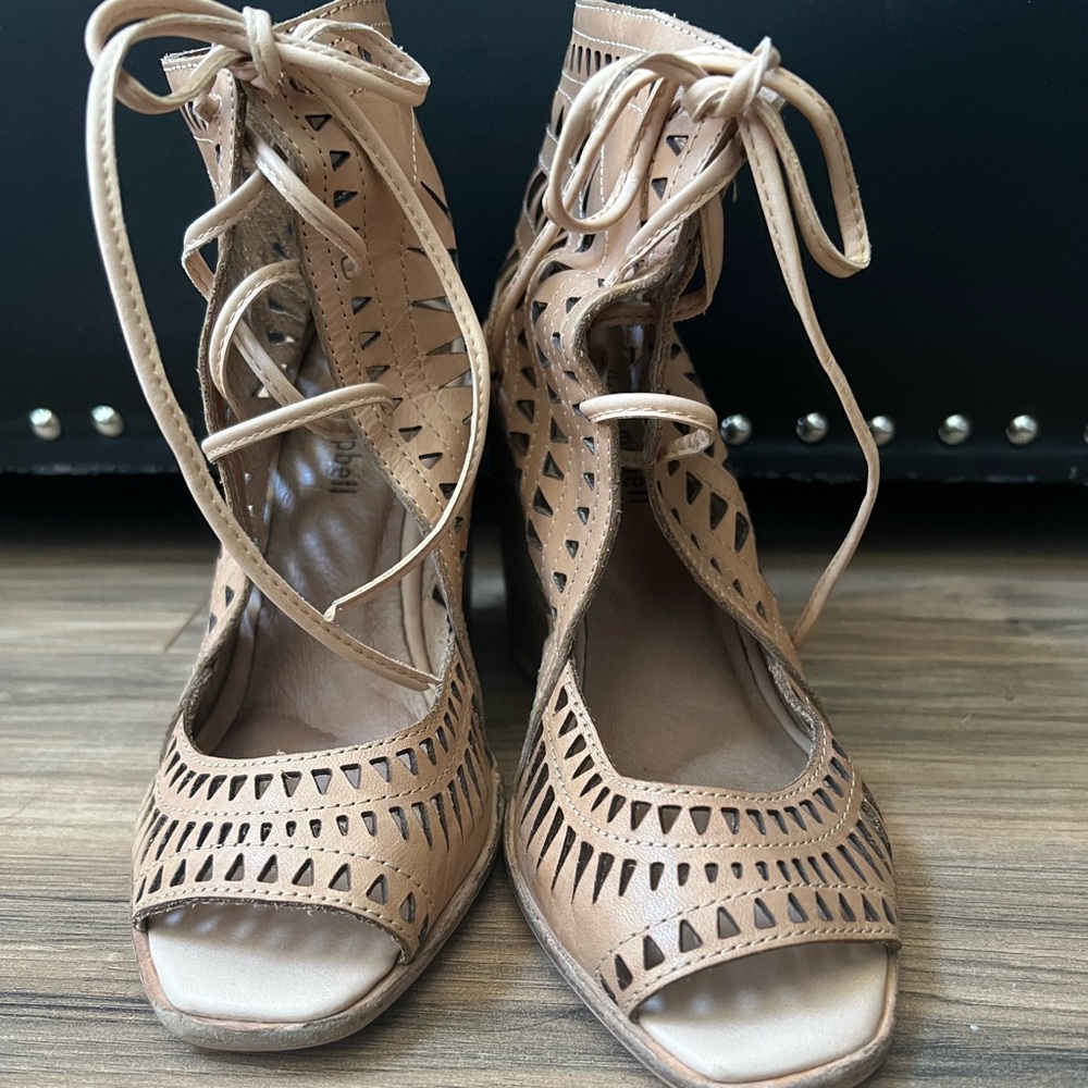 Jeffrey Campbell Rodillo Lace Up Wedge